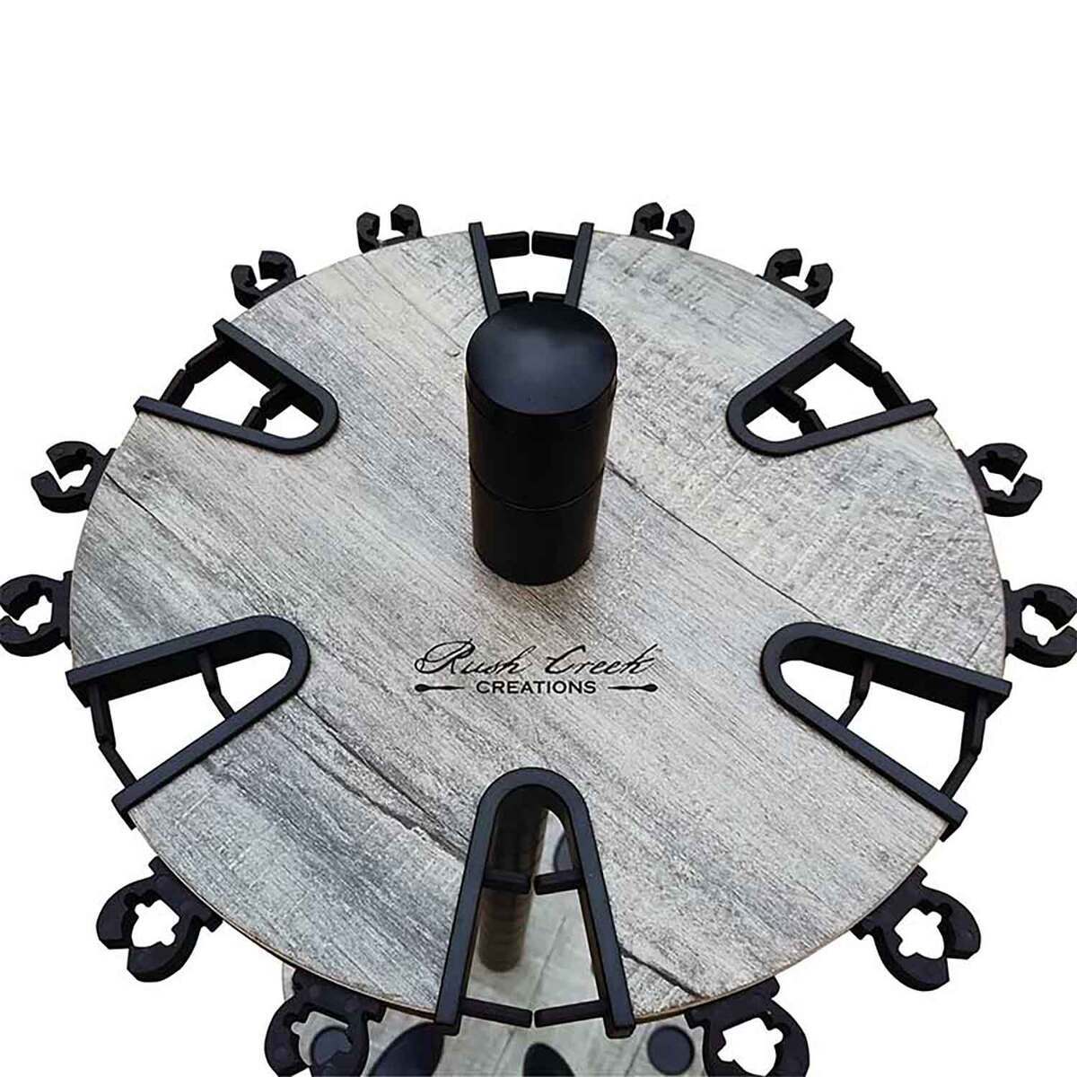 Rush Creek Creations Driftwood 24 Rod Spinning Rack - Driftwood Rush Creek Creations Driftwood 24 Rod Spinning Rack - Driftwood