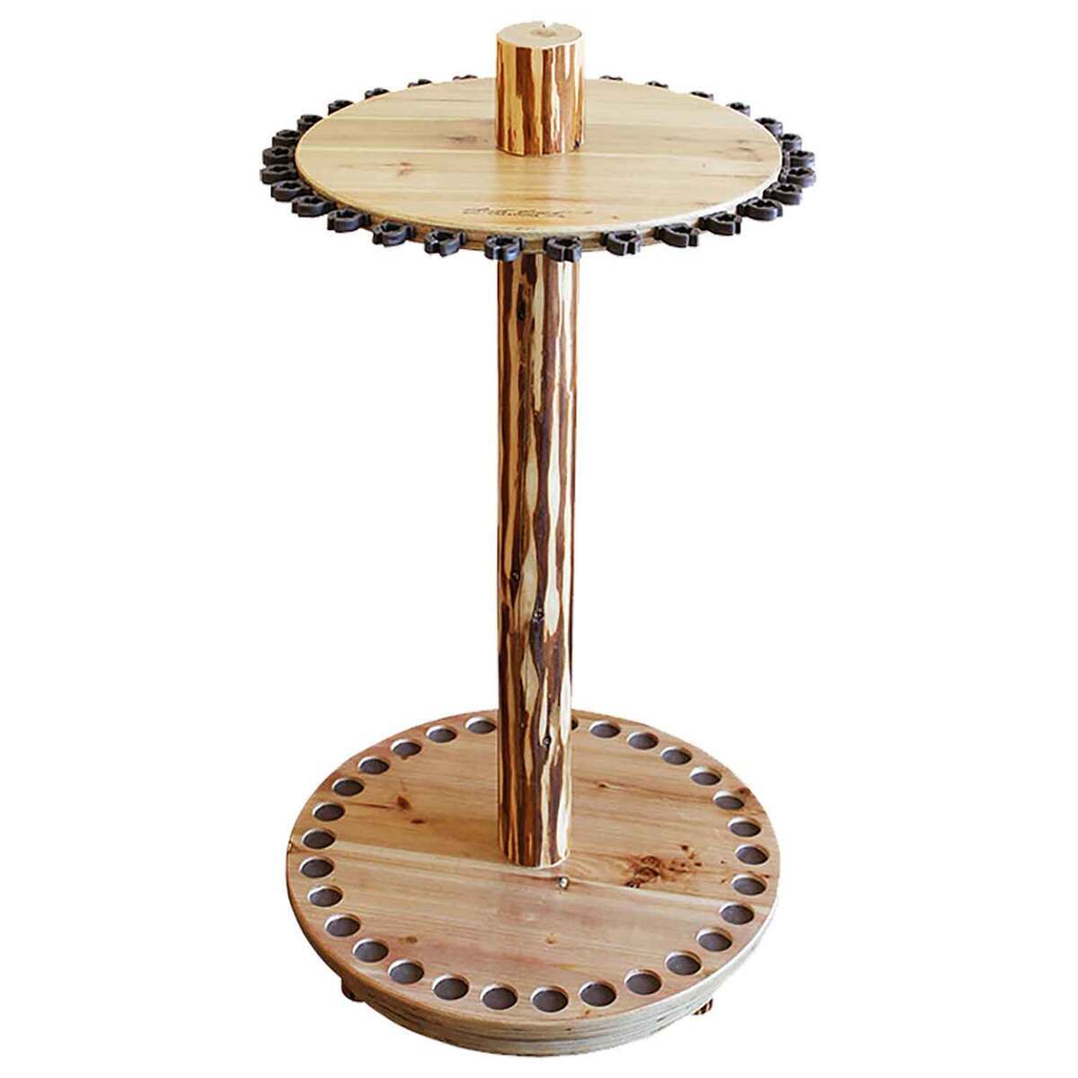 Rush Creek Creations Rustic Spinning 30 Rod Rack | Sportsman's Warehouse