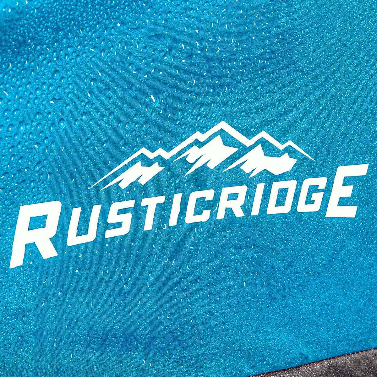 Rustic Ridge Deluxe Dome 4-Person Camping Tent - Blue - Blue Rustic Ridge Deluxe Dome 4-Person Camping Tent - Blue - Blue