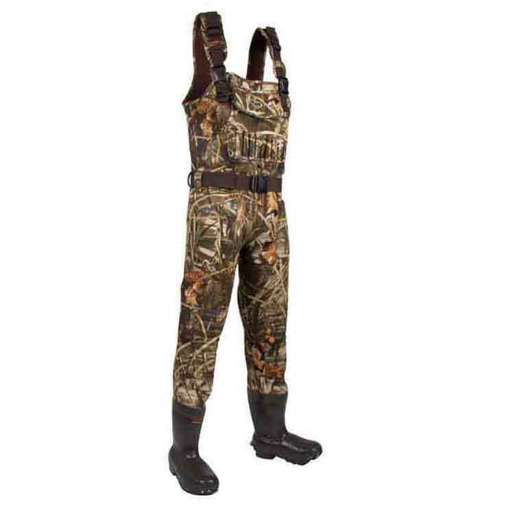 Rustic Ridge 5MM Dura-Stretch Max-4 Bootfoot Wader - Realtree Max-4 ...