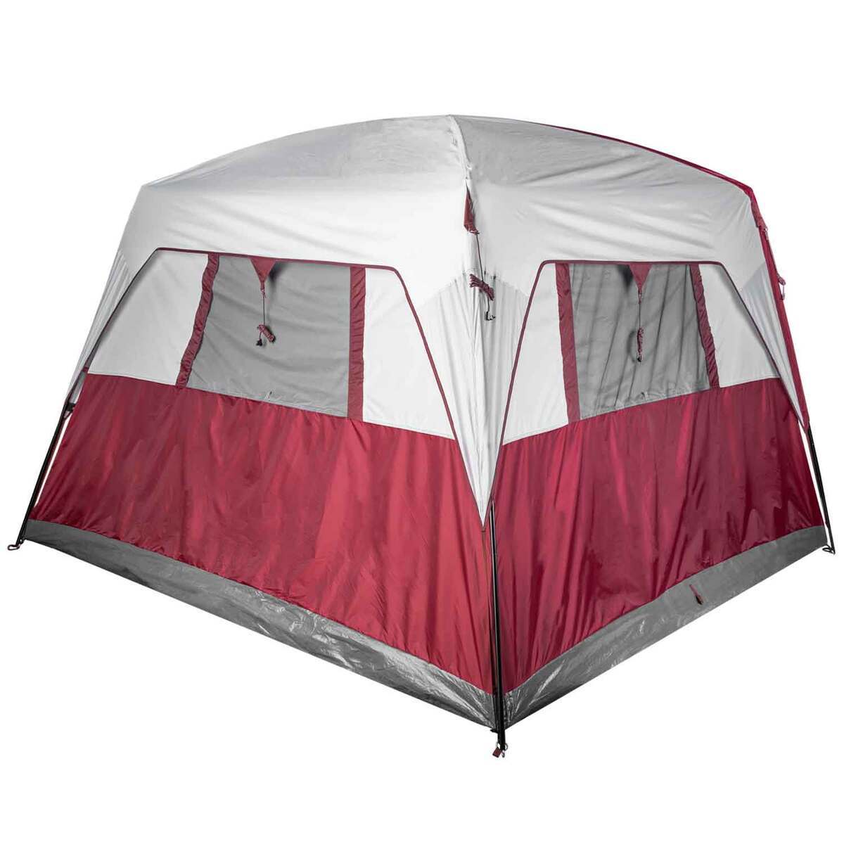 Rustic Ridge 6 Person Cabin Tent - Maroon - Maroon Rustic Ridge 6 Person Cabin Tent - Maroon - Maroon
