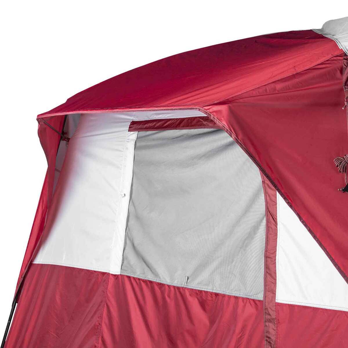 Rustic Ridge 6 Person Cabin Tent - Maroon - Maroon Rustic Ridge 6 Person Cabin Tent - Maroon - Maroon