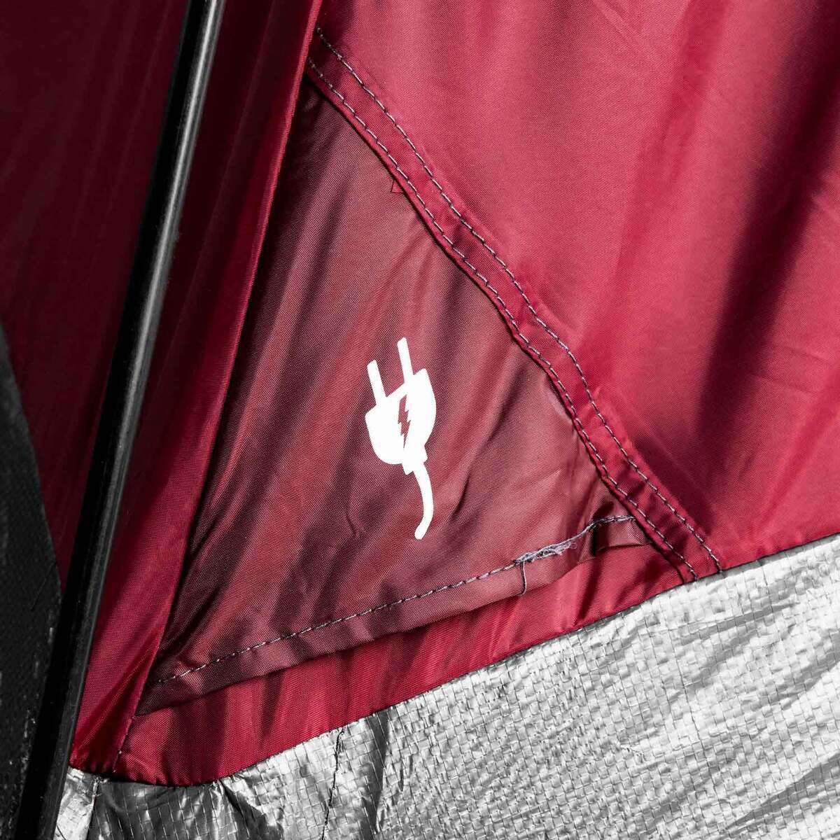 Rustic Ridge 6 Person Cabin Tent - Maroon - Maroon Rustic Ridge 6 Person Cabin Tent - Maroon - Maroon