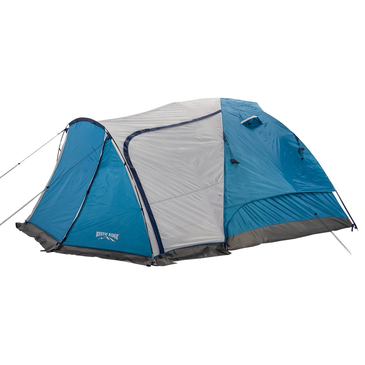 Rustic Ridge V6 Rustic Ridge Deluxe Dome 6-Person Camping Tent - Blue | Sportsman's ...