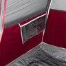 Rustic Ridge Dome 6-Person Camping Tent - Maroon - Maroon