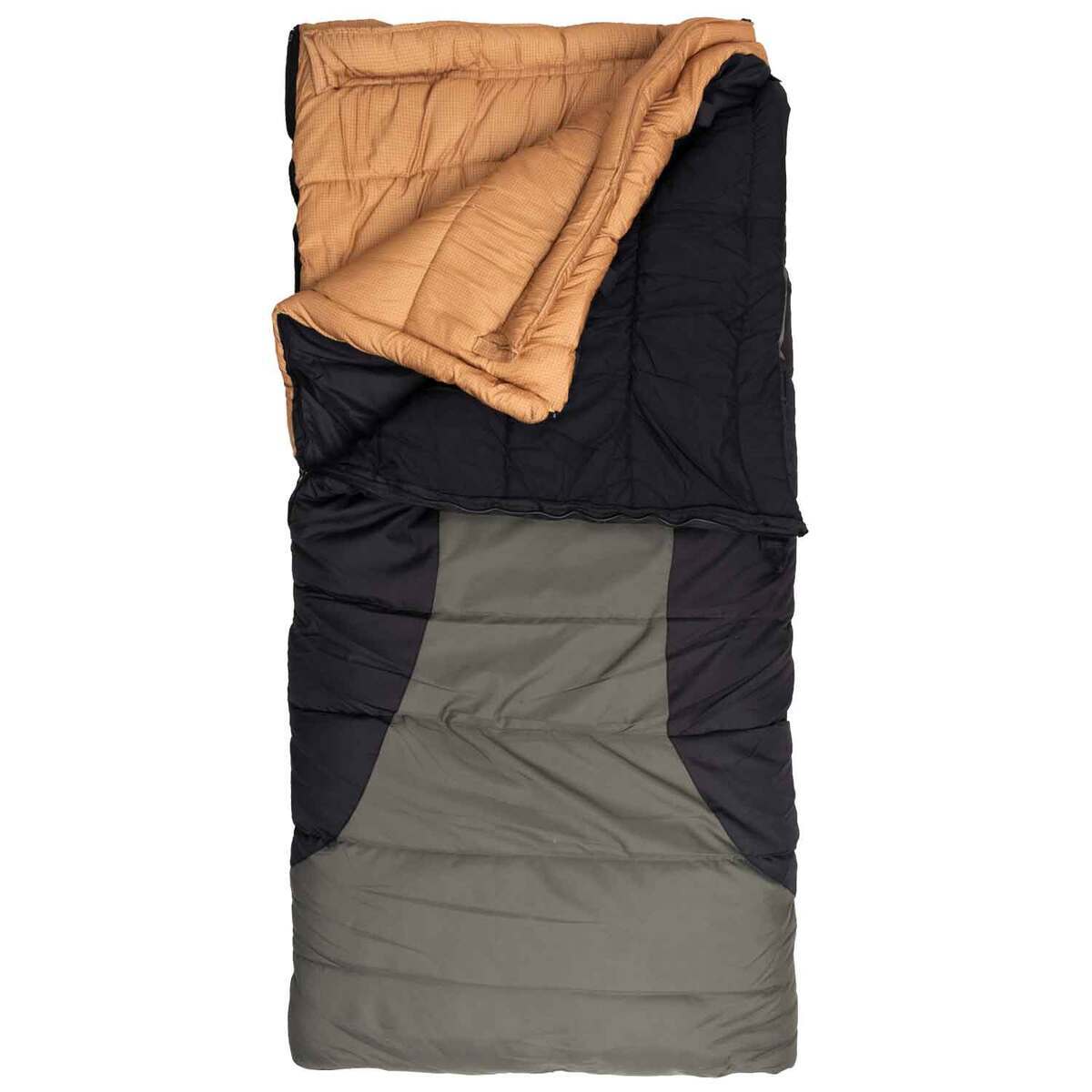 Rustic Ridge 7-in-1 System -40 Degree Long Rectangular Sleeping Bag - Olive/Black - Olive/Black Long Rustic Ridge 7-in-1 System -40 Degree Long Rectangular Sleeping Bag - Olive/Black - Olive/Black Long