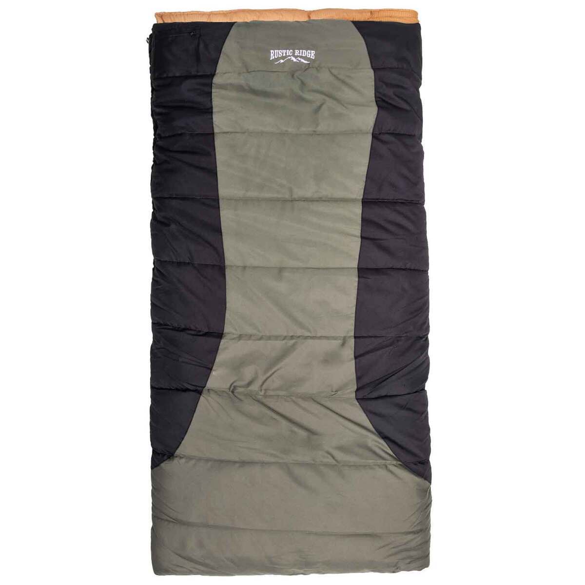 Rustic Ridge 7-in-1 System -40 Degree Long Rectangular Sleeping Bag ...