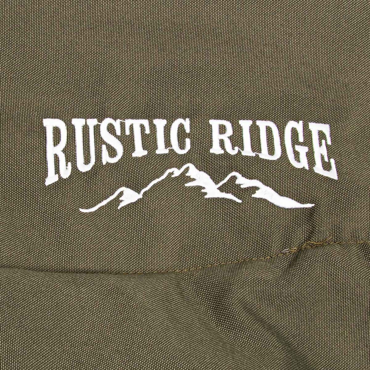 Rustic Ridge 7-in-1 System -40 Degree Long Rectangular Sleeping Bag - Olive/Black - Olive/Black Long Rustic Ridge 7-in-1 System -40 Degree Long Rectangular Sleeping Bag - Olive/Black - Olive/Black Long
