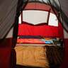 Rustic Ridge Tunnel 8-Person Camping Tent - Maroon - Maroon