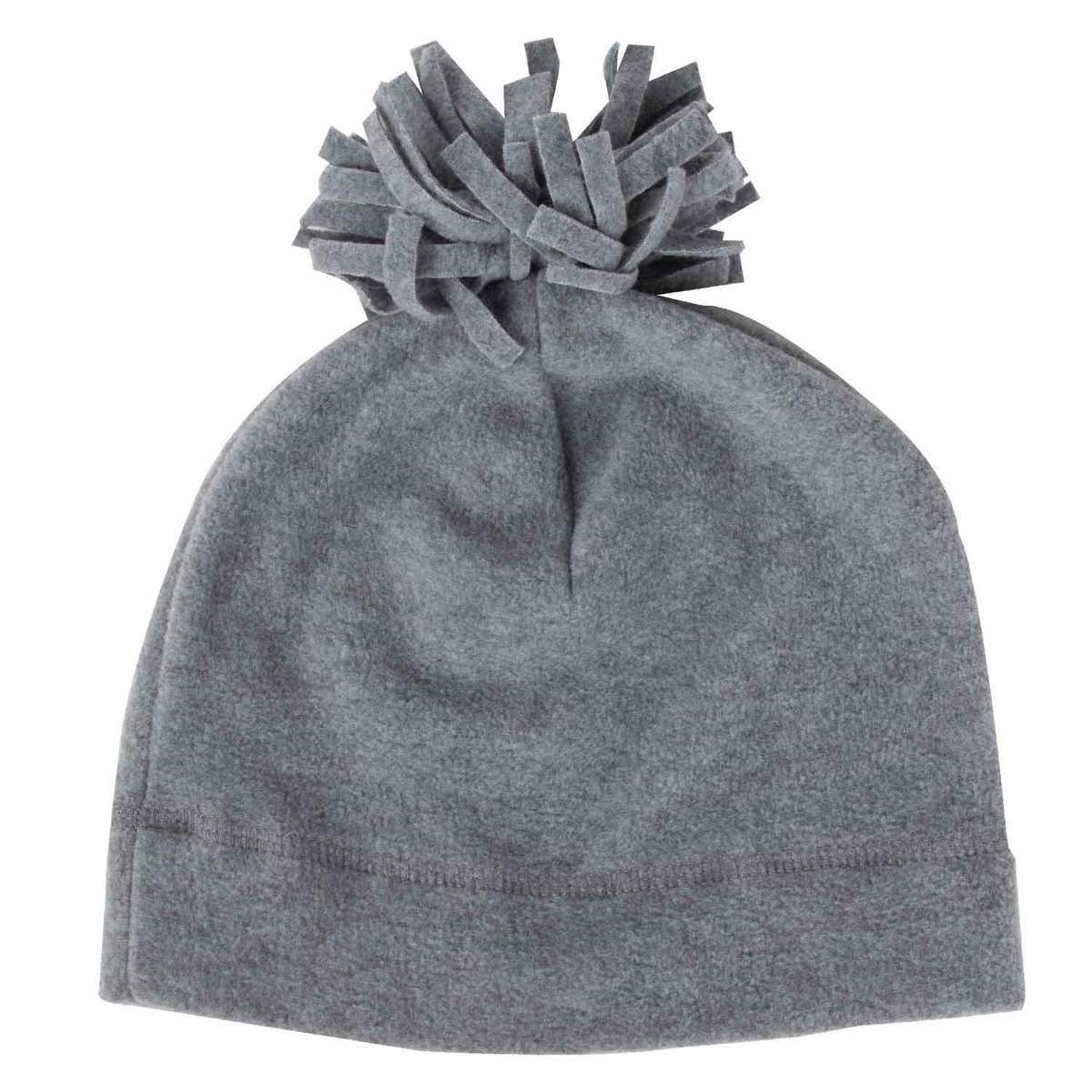 Rustic Ridge Girls Fleece Pomp Beanie - Gray - Gray One Size Fits Most Rustic Ridge Girls Fleece Pomp Beanie - Gray - Gray One Size Fits Most