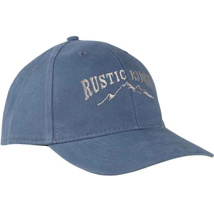 Rustic Ridge Men's Adjustable Twill Hat - Blue One Size Fits Most Rustic Ridge Men's Adjustable Twill Hat - Blue One Size Fits Most