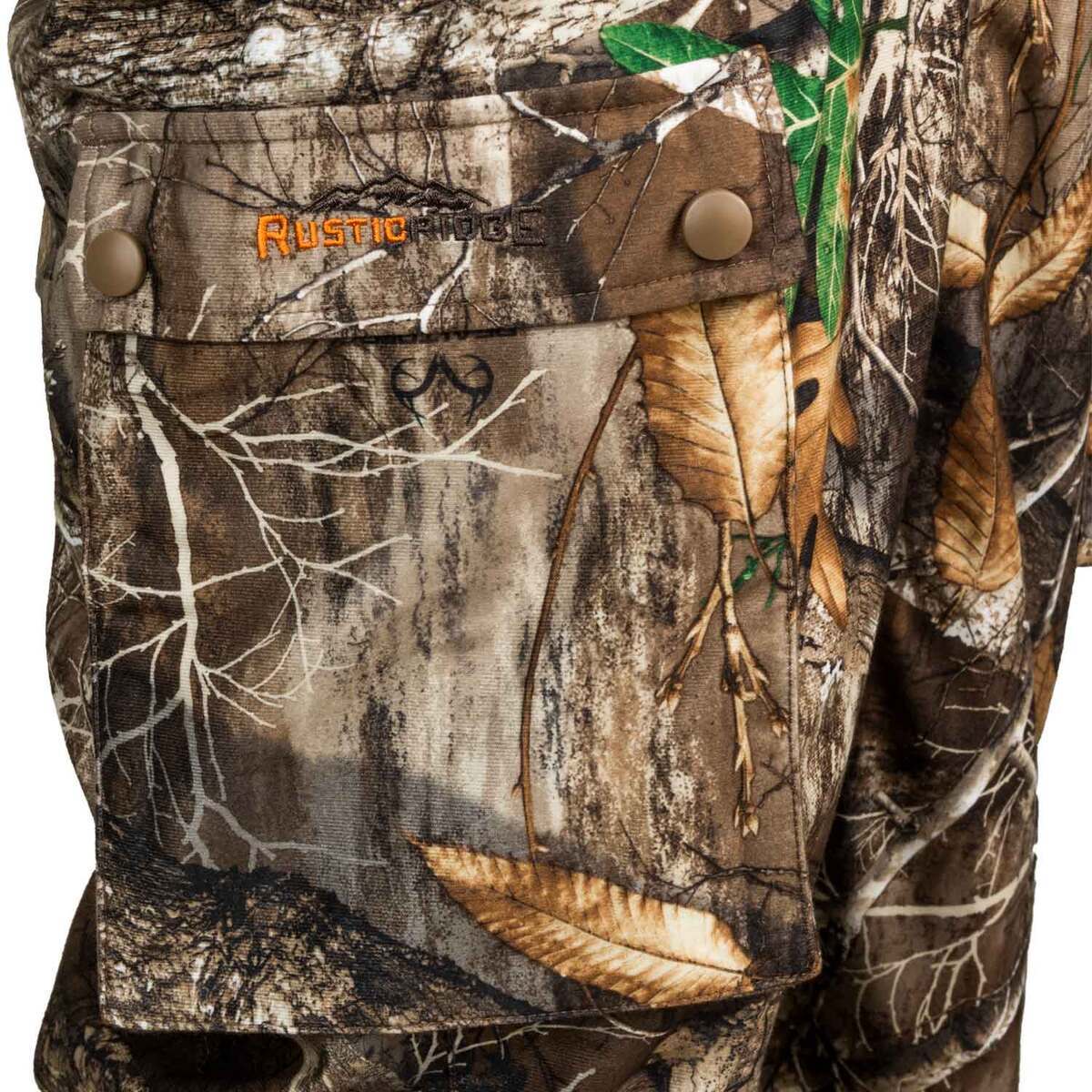 Rustic Ridge Men's Realtree Edge All Season Hunting Rain Pants - L ...