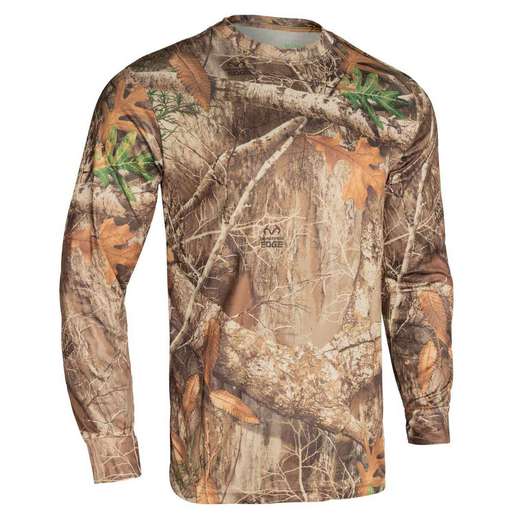 Rustic Ridge Men’s Realtree Edge Performance Long Sleeve Shirt – Realtree Edge XL