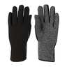 Rustic Ridge Men's Fleece Gloves - Black - One Size Fits Most - Black One Size Fits Most