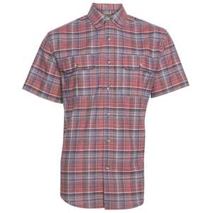 Rustic Ridge Men's Hayes Short Sleeve Shirt - Red - XL