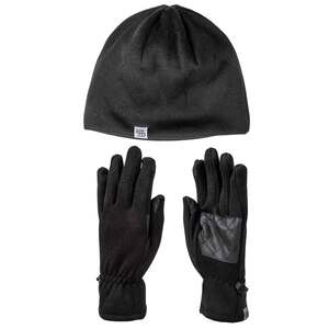 Rustic Ridge Men's Knit Hat and Glove Set