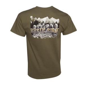 Rustic Ridge Men's Jumping Trout Short Sleeve Shirt