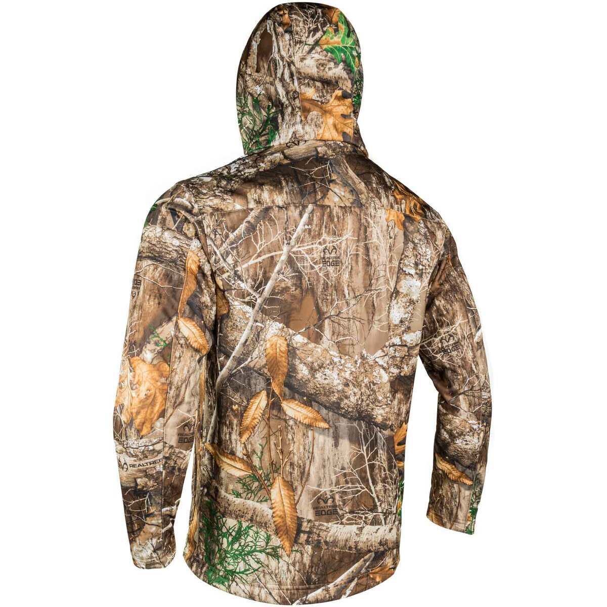 Rustic Ridge Men's Realtree Edge Tech Fleece Hunting Hoodie | Sportsman ...