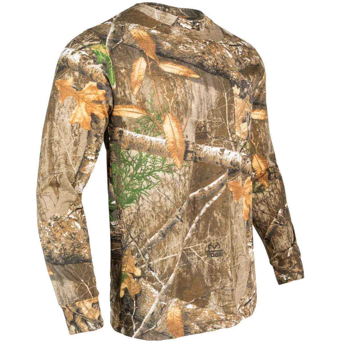 Rustic Ridge Men's Realtree Edge Long Sleeve Hunting Shirt | Sportsman ...