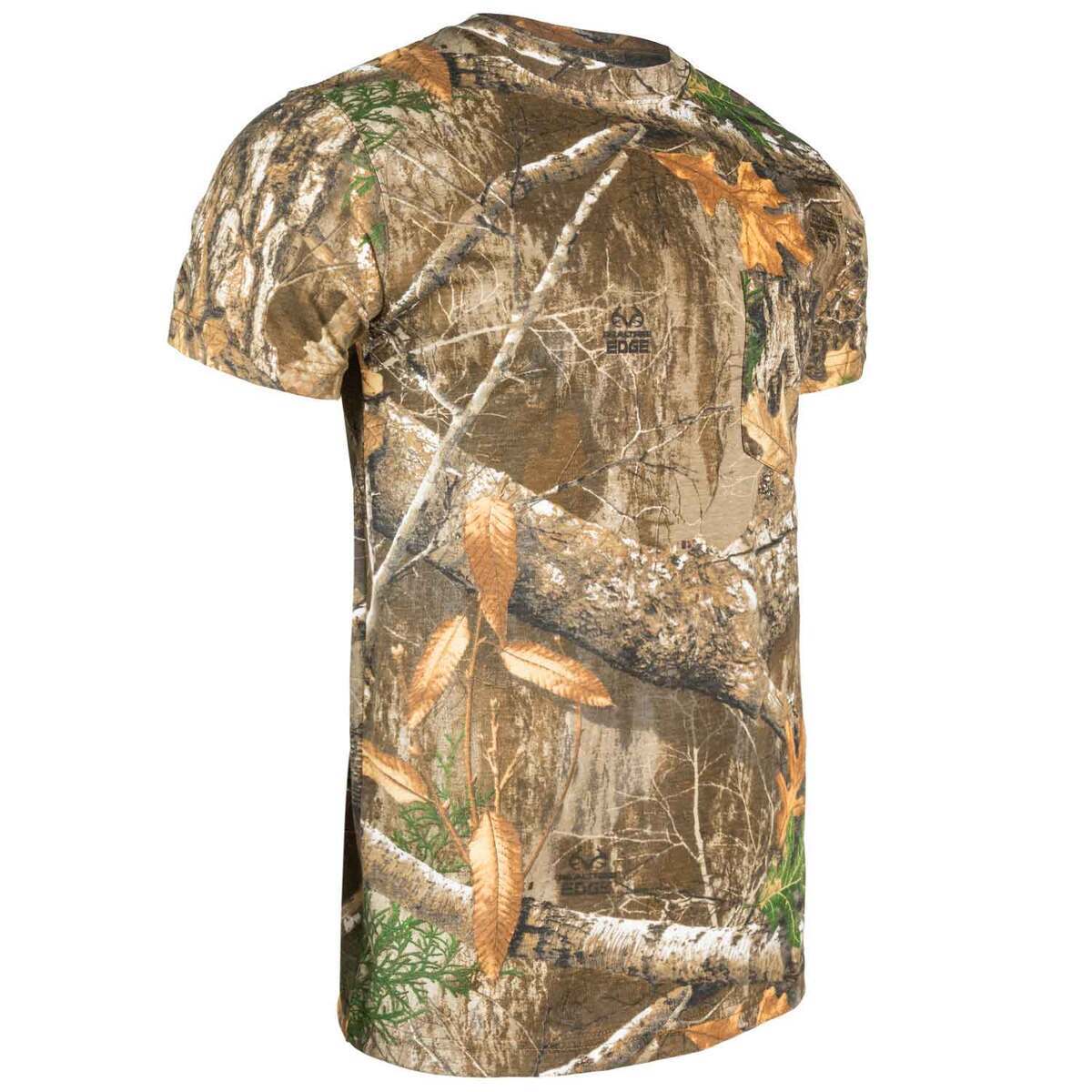 Rustic Ridge Men's Realtree Edge Camo Short Sleeve Hunting Shirt ...