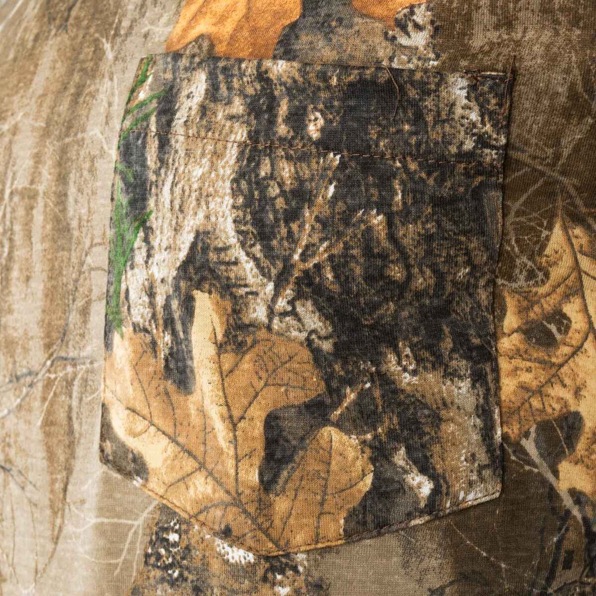 Rustic Ridge Men's Realtree Edge Camo Short Sleeve Hunting Shirt ...