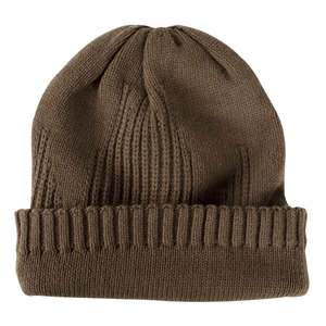 Rustic Ridge Men's Slouch Cuff Beanie - Chocolate - One Size Fits Most