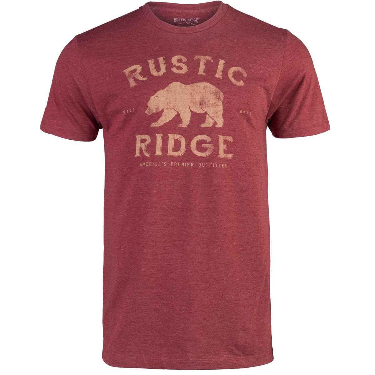 Rustic Ridge Men's Still Bear Short Sleeve Casual Shirt | Sportsman's ...