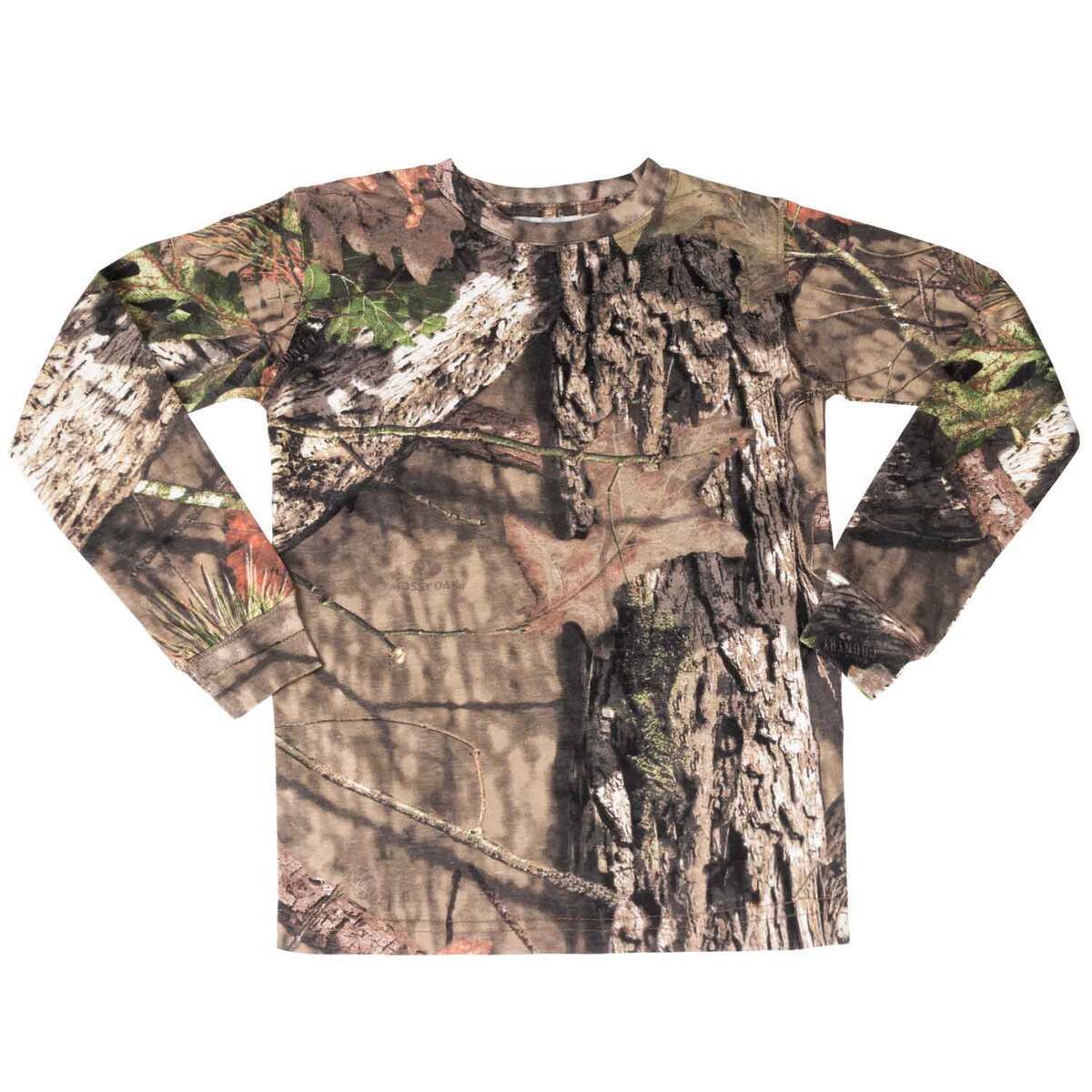 Rustic Ridge Youth Mossy Oak Country Long Sleeve Hunting Shirt ...