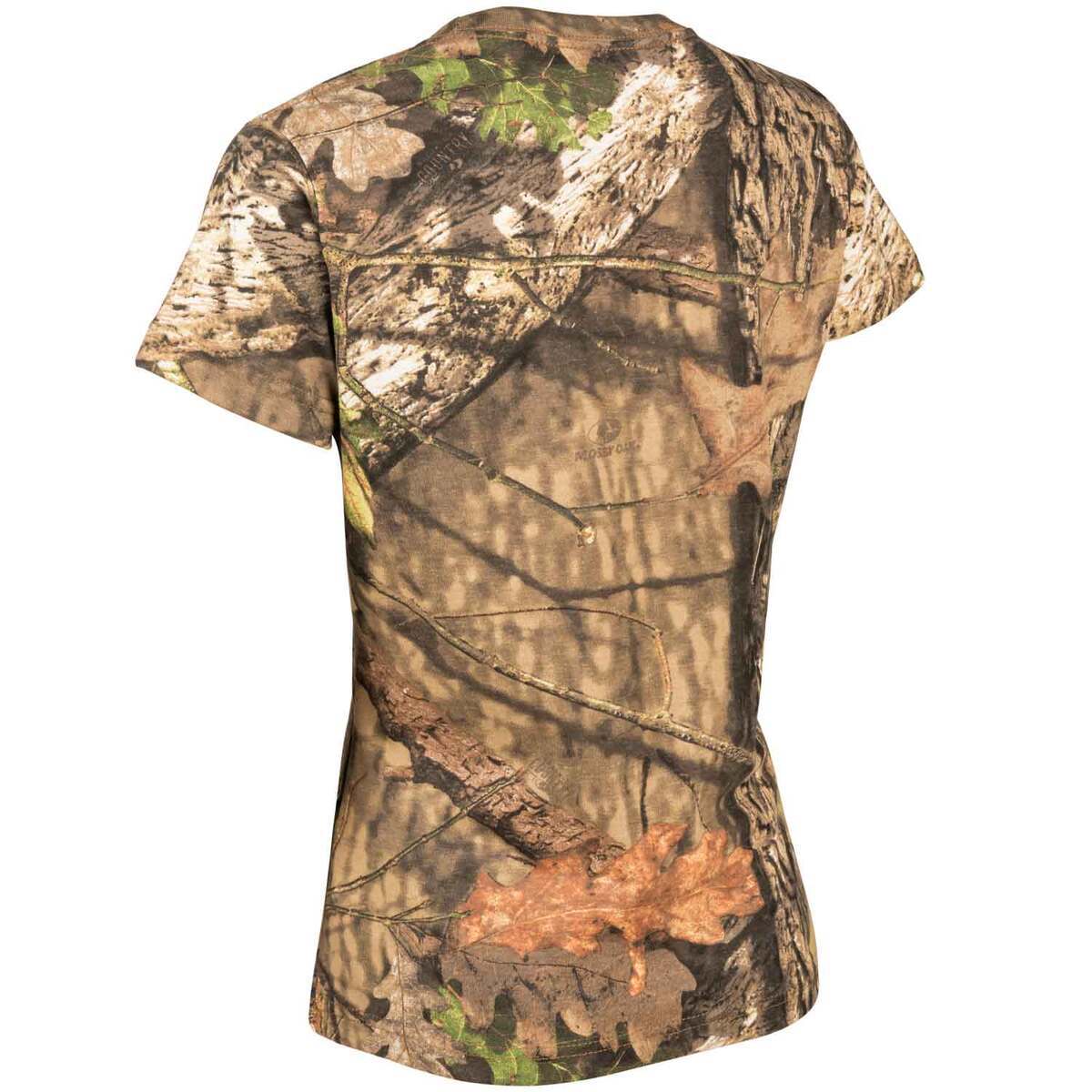Rustic Ridge Women's Mossy Oak Country Short Sleeve Hunting Shirt Rustic Ridge Women's Mossy Oak Country Short Sleeve Hunting Shirt