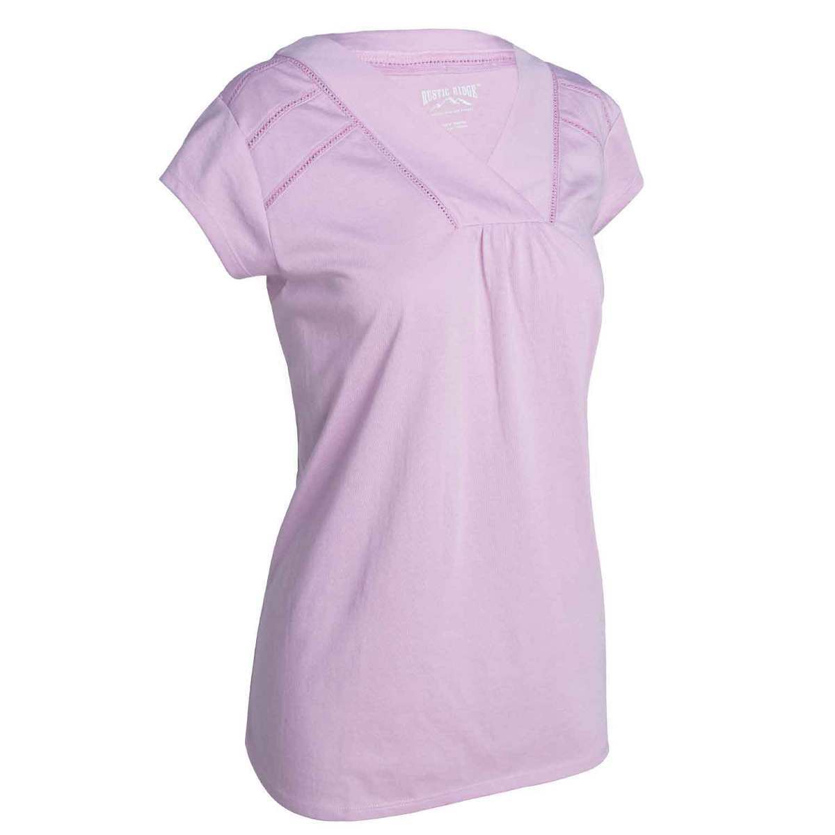 Rustic Ridge Women's Cap Sleeve Short Sleeve Shirt Rustic Ridge Women's Cap Sleeve Short Sleeve Shirt