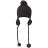 Rustic Ridge Women's Knit Tassel Hat - Black - Black One Size Fits Most