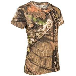 Rustic Ridge Women's Mossy Oak Country Short Sleeve Hunting Shirt