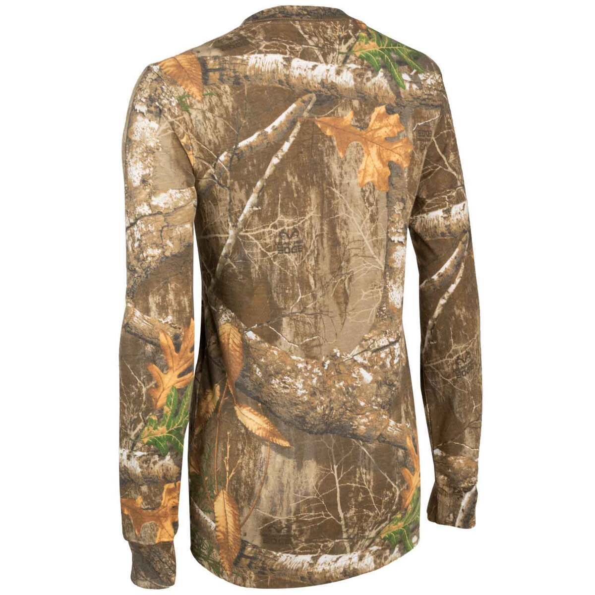 Rustic Ridge Women's Realtree Edge Cotton Long Sleeve Shirt - S - Realtree Edge S Rustic Ridge Women's Realtree Edge Cotton Long Sleeve Shirt - S - Realtree Edge S