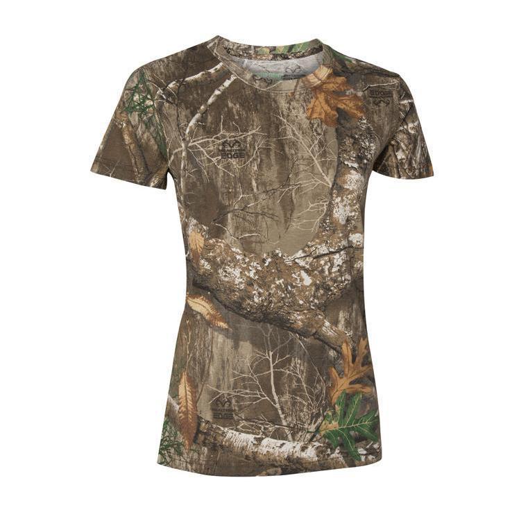 DSG Outerwear Women's Realtree Timber Camo Tech Hunting Shirt