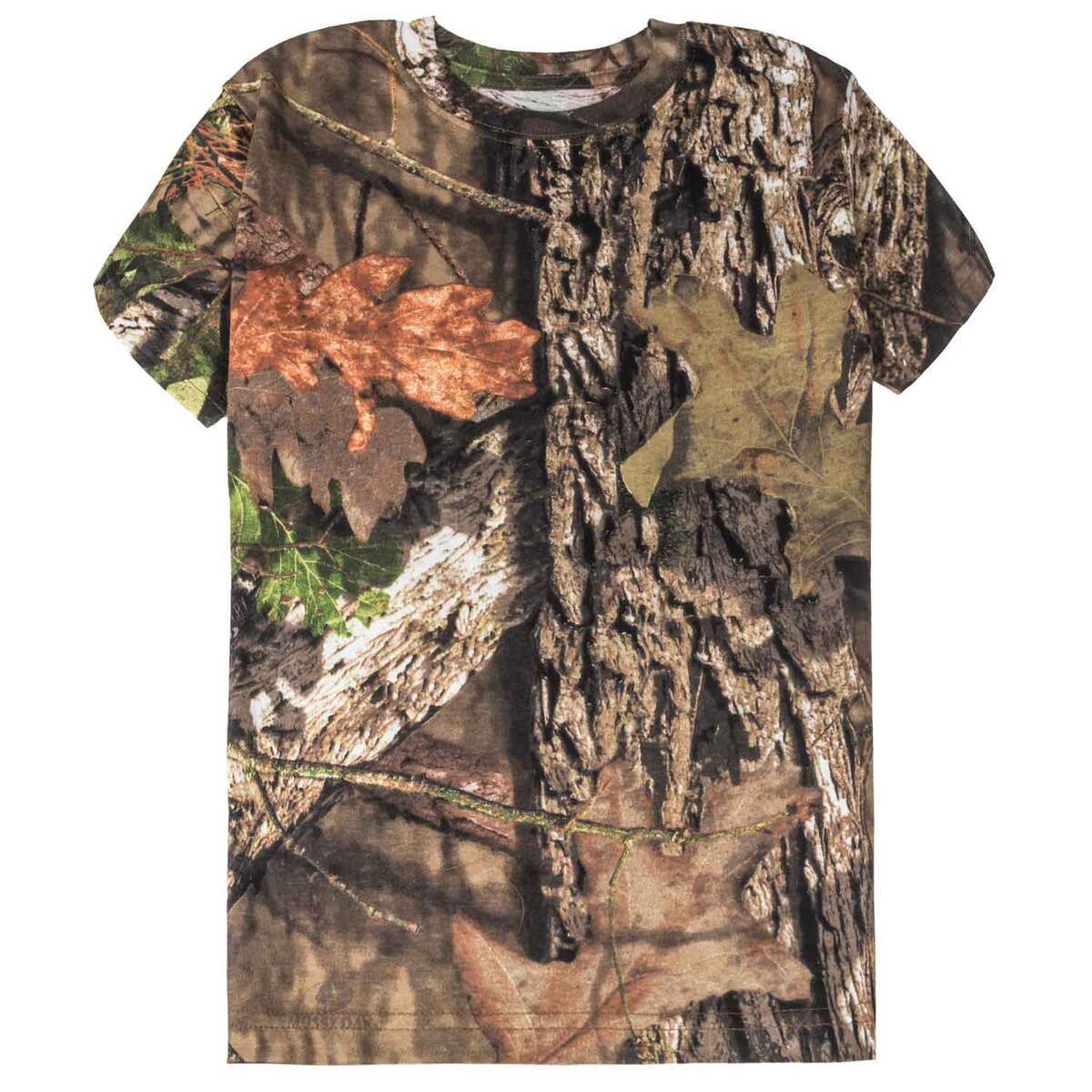 Rustic Ridge Youth Mossy Oak Country Short Sleeve Hunting Shirt - S ...