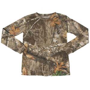 Rustic Ridge Youth Realtree Edge Long Sleeve Hunting Shirt