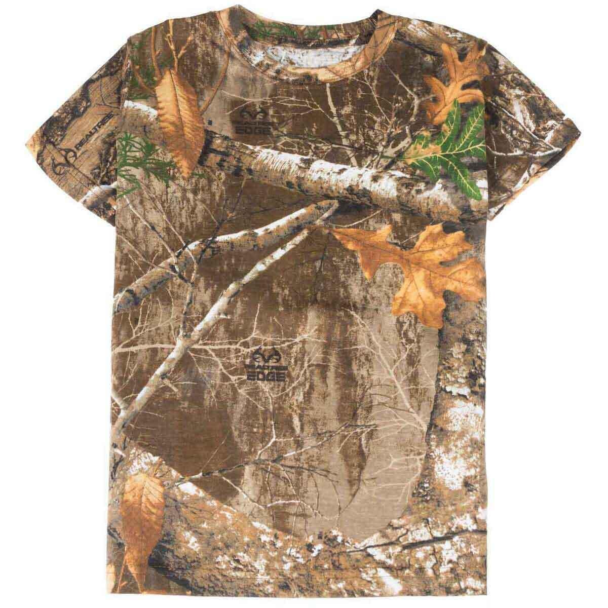 Rustic Ridge Youth Realtree Short-Sleeve Shirt - Realtree Edge XL