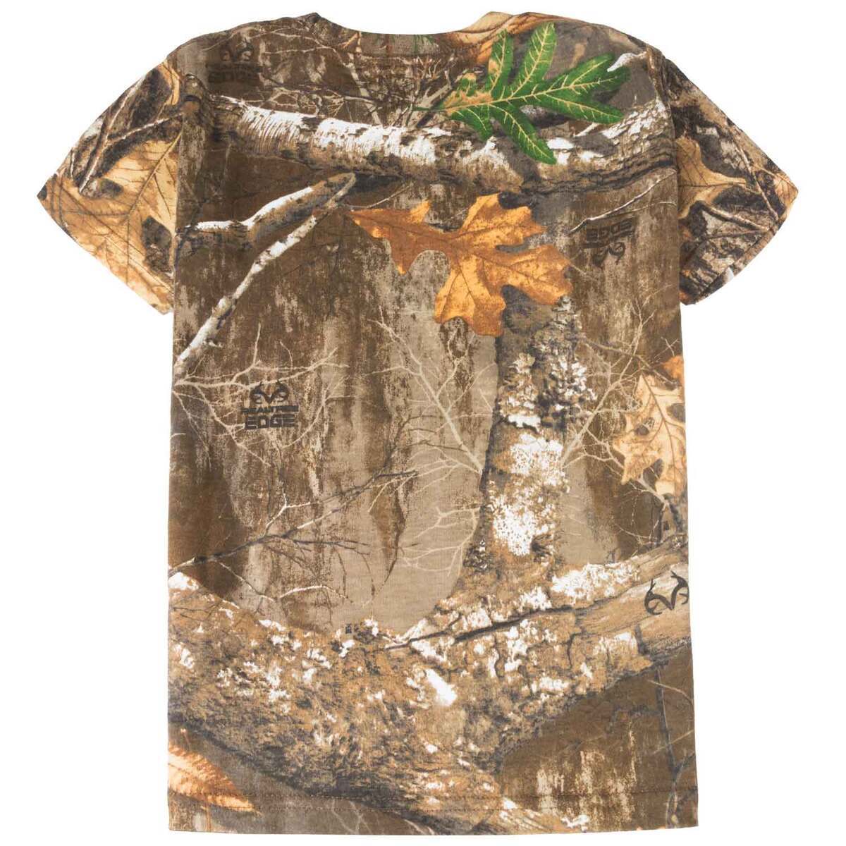 Rustic Ridge Youth Realtree Edge Short Sleeve Hunting Shirt | Sportsman ...