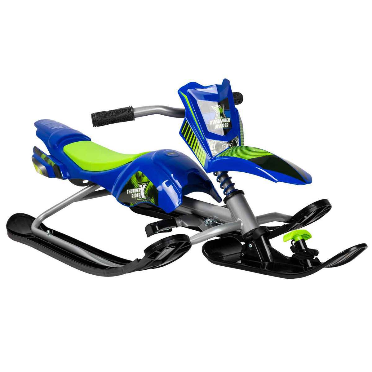 RYDR Fast Track TRX 1 Person Snow Bike - Blue/Green | Sportsman's Warehouse