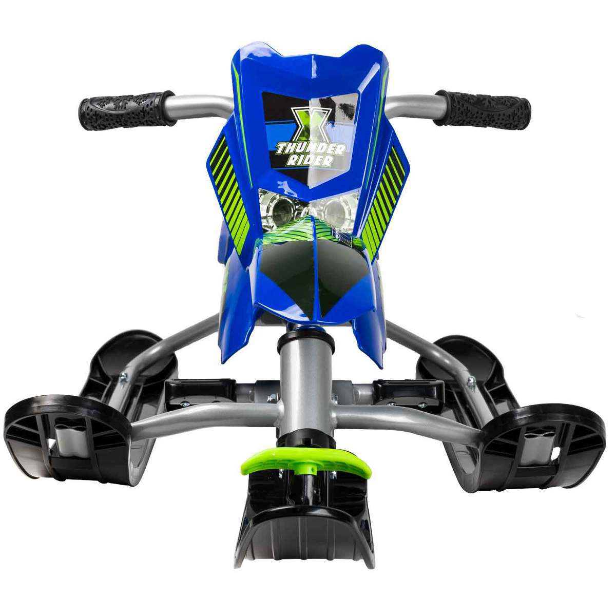 RYDR Fast Track TRX 1 Person Snow Bike - Blue/Green RYDR Fast Track TRX 1 Person Snow Bike - Blue/Green