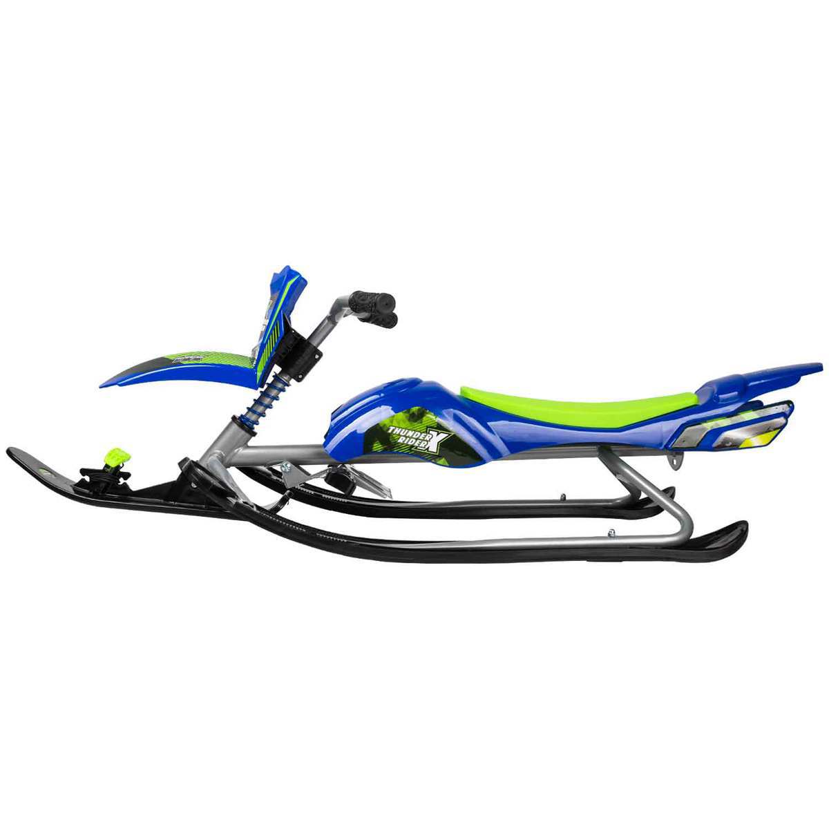 RYDR Fast Track TRX 1 Person Snow Bike - Blue/Green RYDR Fast Track TRX 1 Person Snow Bike - Blue/Green