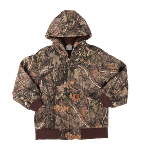 Carhartt Boys' Camo Quilt Lined Hunting Jacket