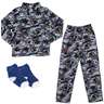 Pine Trail Boys' Micro Fleece Camo 3 Piece Pajama Set - Camo - M - Camo M