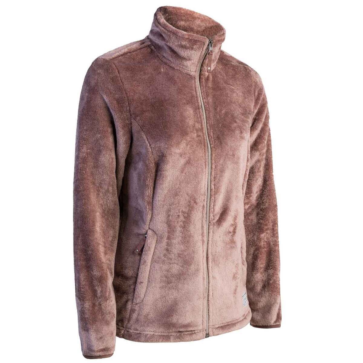 Free Country Women's Outbound Heather Butter Pile Fleece Jacket Free Country Women's Outbound Heather Butter Pile Fleece Jacket