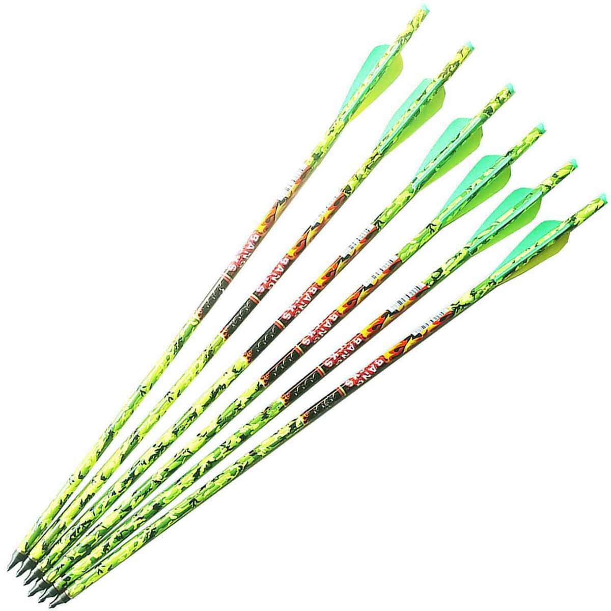 SA Sports Bang Sticks 20in Carbon Crossbow Bolt - 6 Pack - Camo SA Sports Bang Sticks 20in Carbon Crossbow Bolt - 6 Pack - Camo