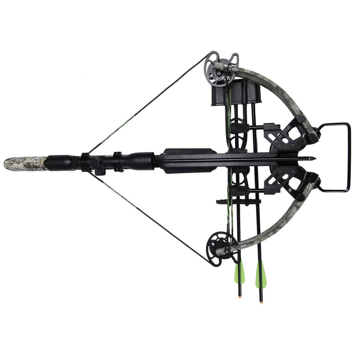 SA Sports Empire Hellhound 370 Kryptek Highlander Camo Crossbow - Camo SA Sports Empire Hellhound 370 Kryptek Highlander Camo Crossbow - Camo