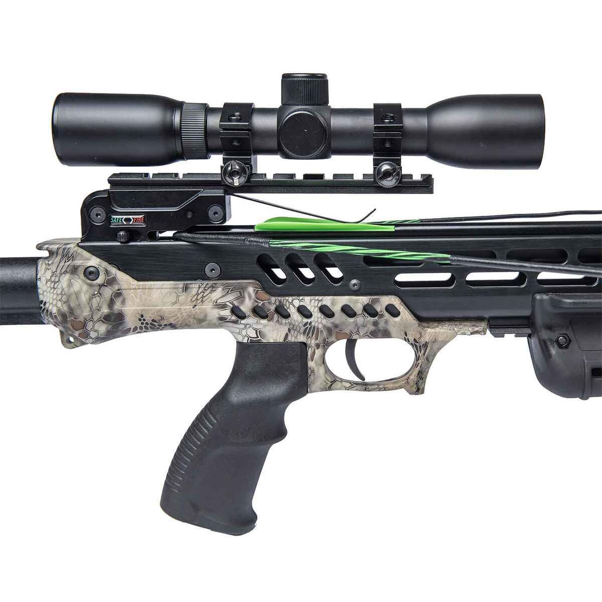 SA Sports Empire Hellhound 370 Kryptek Highlander Camo Crossbow - Camo SA Sports Empire Hellhound 370 Kryptek Highlander Camo Crossbow - Camo