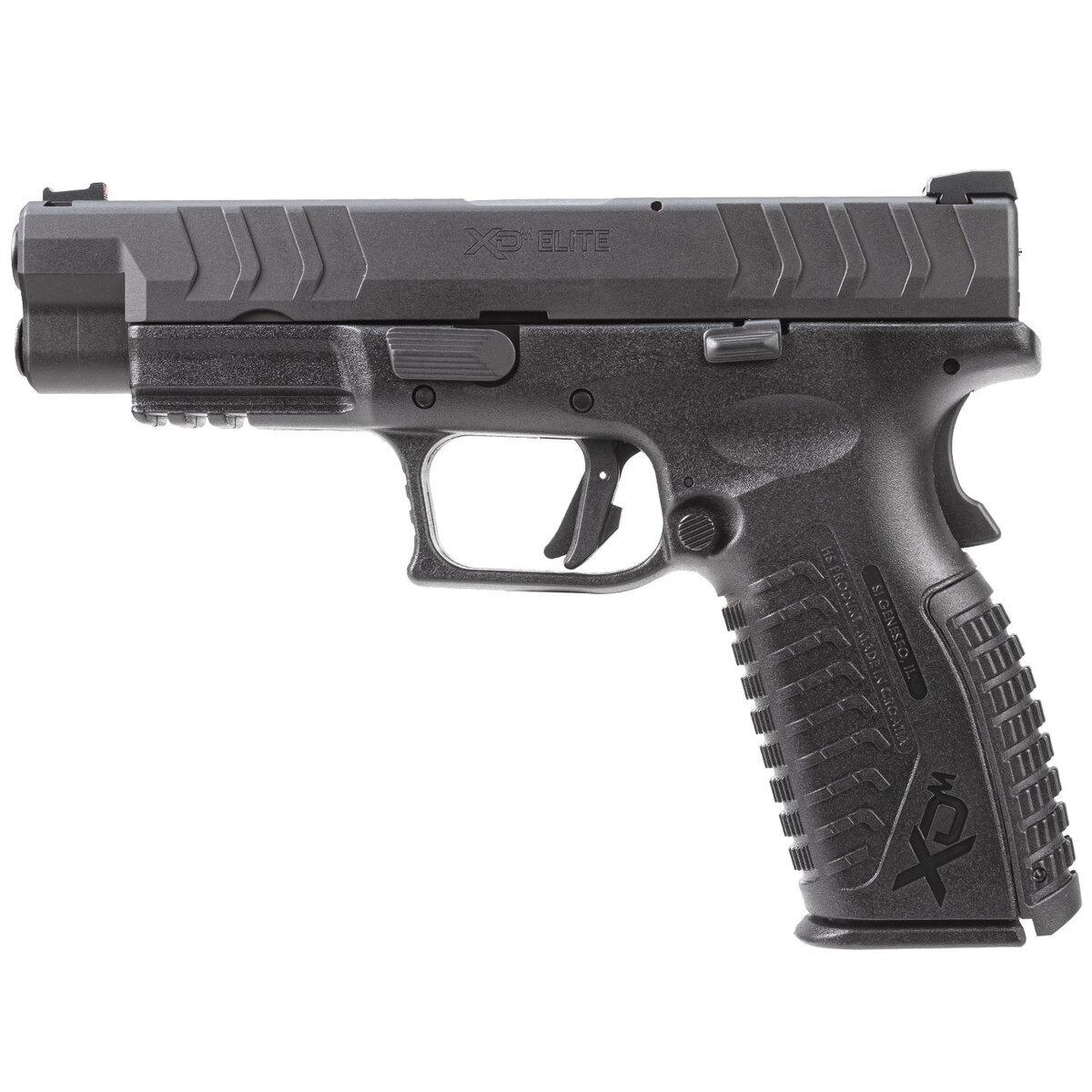 Springfield Armory XD-M Elite 9mm Luger 4.5in Black Melonite Pistol - 10+1 Rounds - Black Springfield Armory XD-M Elite 9mm Luger 4.5in Black Melonite Pistol - 10+1 Rounds - Black
