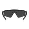 Wiley X Saber Advanced Shooting Glasses - Black/Clear and Smoke Grey - Black