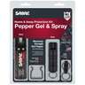 Sabre Home and Away Pepper Gel and Spray Protection Kit - Black 0.54oz